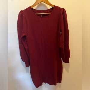 NWT Burgundy Sweater Dress